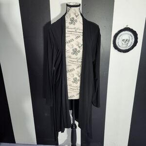 Joseph Ribkoff Black Open Front Sweater